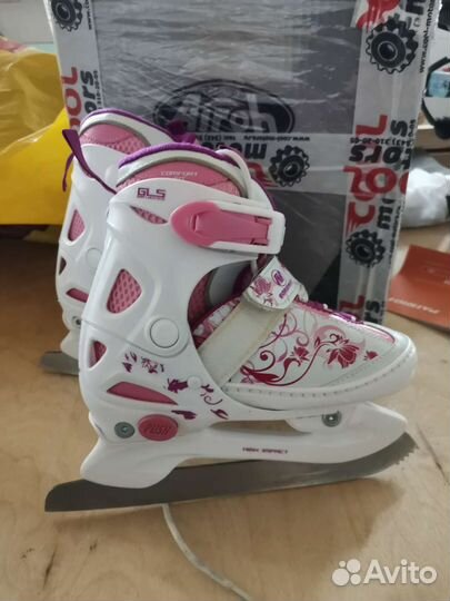 Коньки детские размер 30-33
