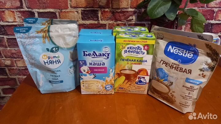 Детские каши молочные