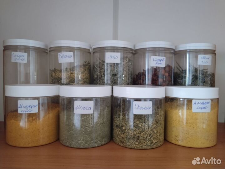 Травы для чая