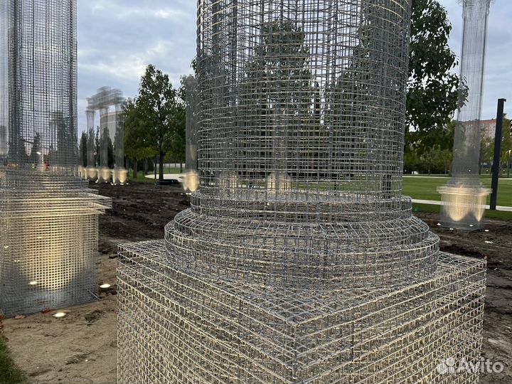 Арт объекты из сварной сетки