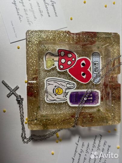 Пепельница из эпоксидной смолы