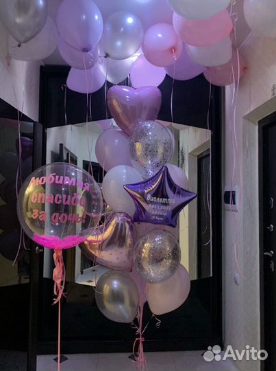 Гелиевые шары, воздушные шары