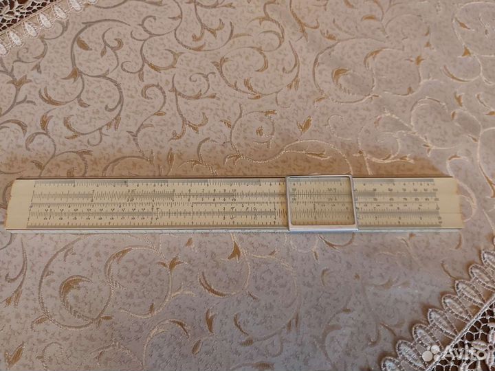 Линейка логарифмическая в футляре (ссср)