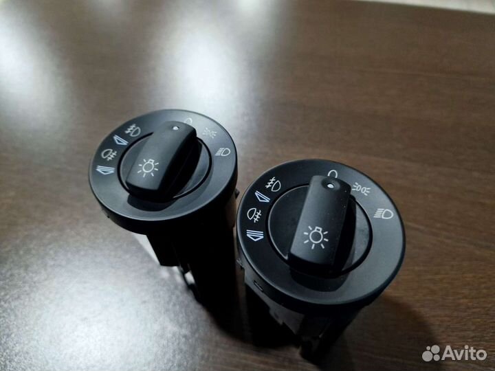 Переключатель света фар Ауди А4 Б6/А4 Б7