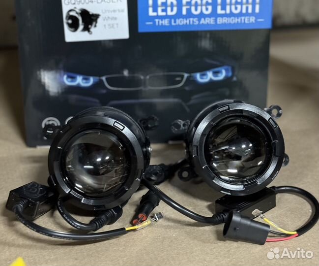 Противотуманные фары Bi-LED Vesta жел/бел