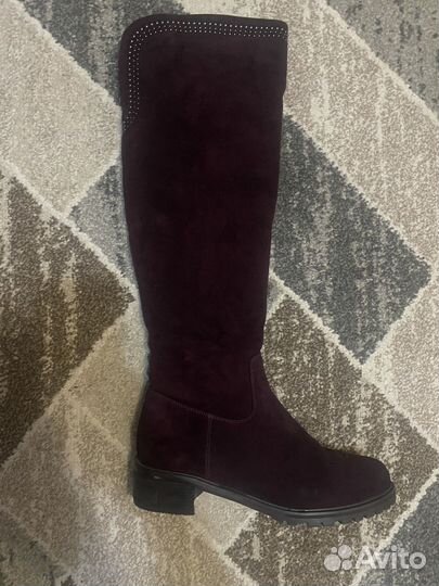 Сапоги женские натуральная кожа 40 размер