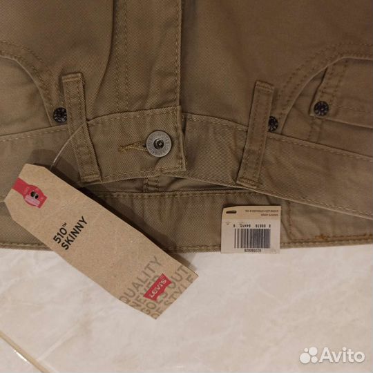 Джинсы levis новые