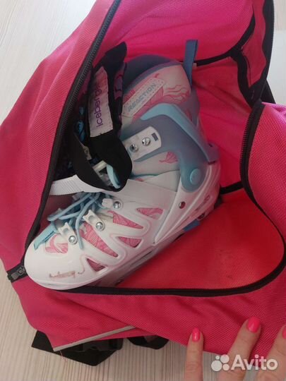 Роликовые коньки детские раздвижные