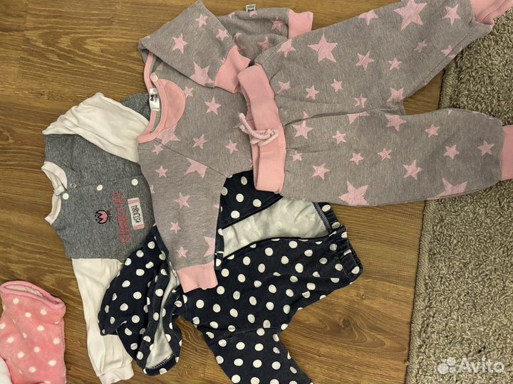 Детские вещи пакетом 68-74