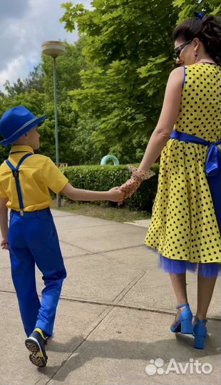 Костюм стиляги для мальчика 128