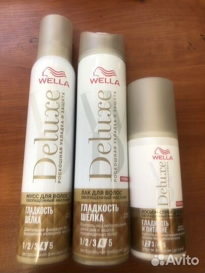 Средства для волос Wella Deluxe