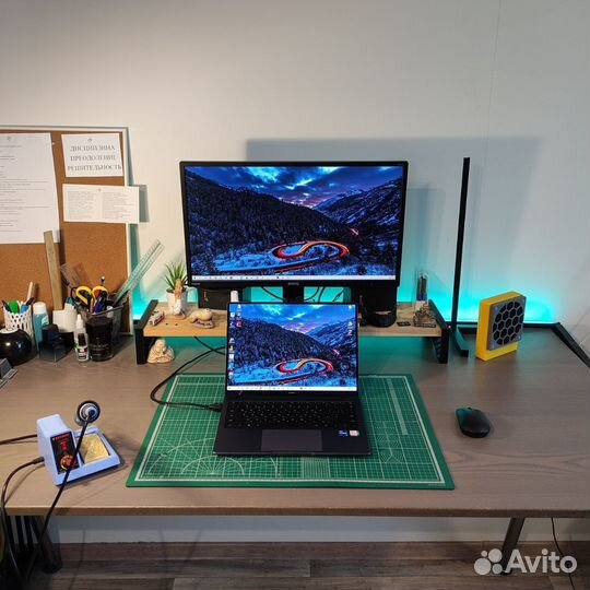 Подставка для монитора waves stand