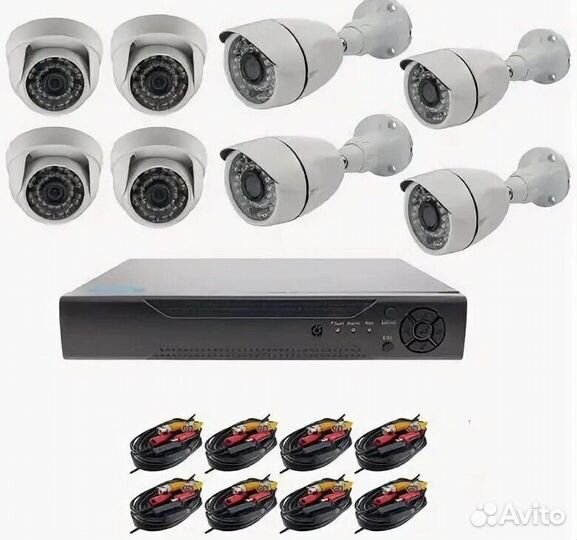 Комплект видеонаблюдения
