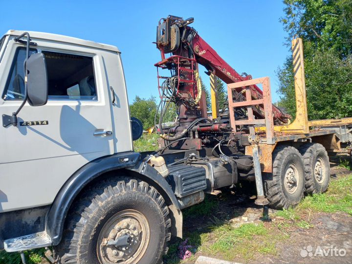 КамАЗ 43101 с КМУ, 1989