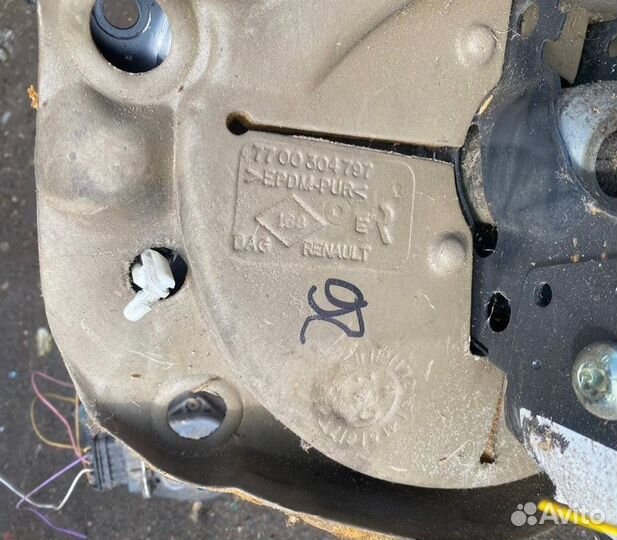 Узел педальный (блок педалей) Renault Kangoo 1.9