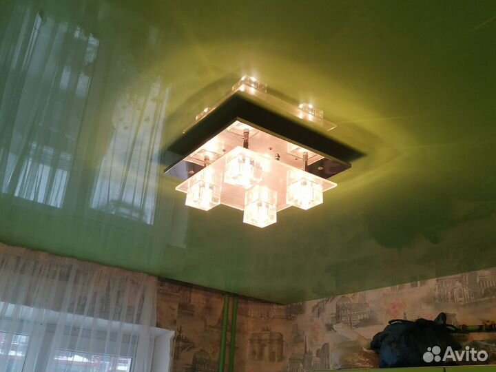 Люстра потолочная бу