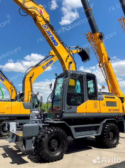 Колёсный экскаватор XCMG XE150WD, 2023