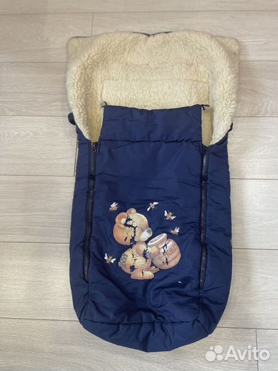 Конверт из натуральной овчины