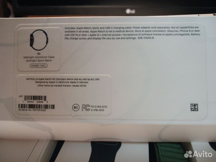 Apple watch SE 2022 44mm