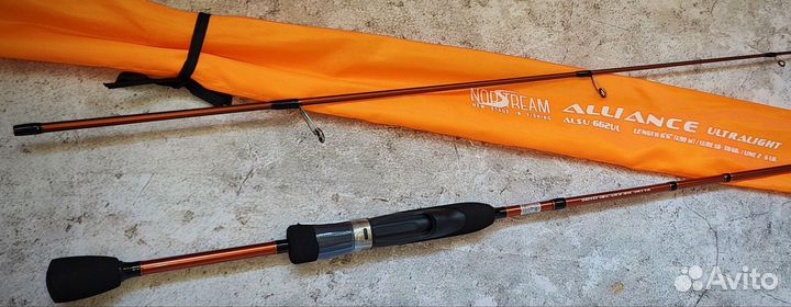 Спиннинг ультралайт norstream alliance alsu 662ul