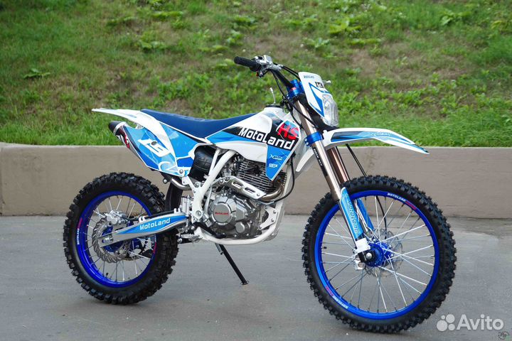 Мотоцикл Motoland XT250 голубой