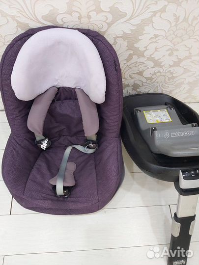 Автокресло maxi cosi pearl + база family fix