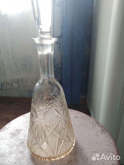 Графин хрустальный