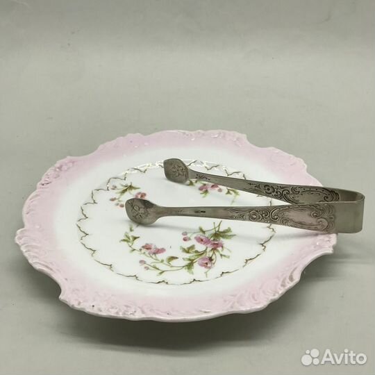 Щипцы серебряные