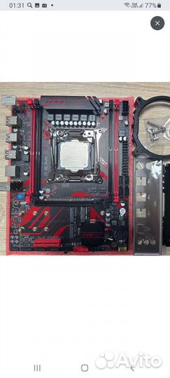 Материнская плата Atermitter x99 + xeon