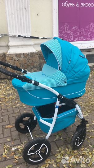 Детская польская коляска Riko Angelo Lux 2 в 1