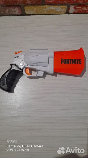 Бластер nerf fortnite