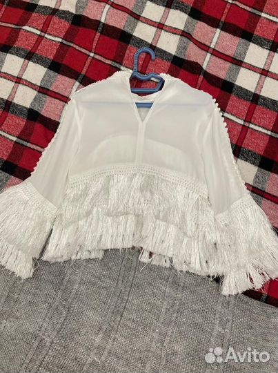 Блузка нарядная для девочки 140