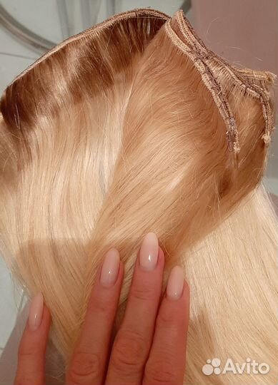 Волосы натуральные 34см б/у