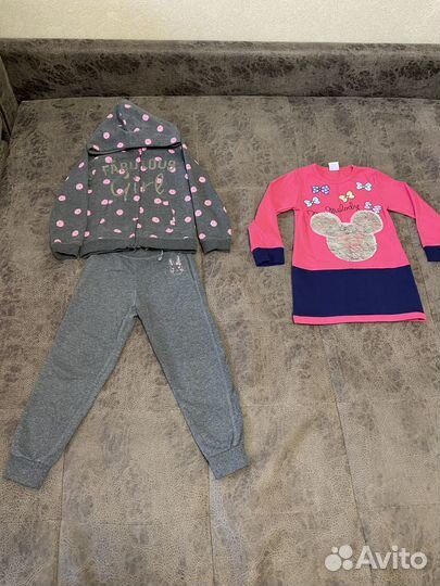 Детские вещи пакетом для девочки 110 116