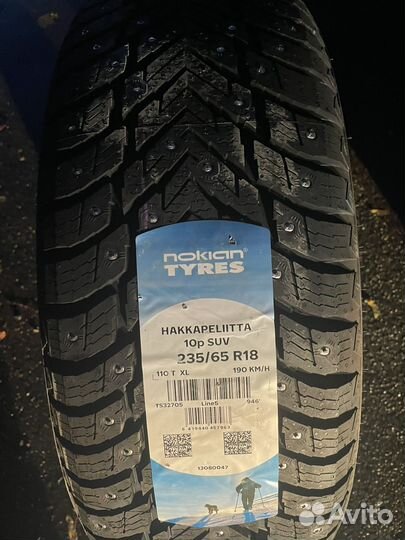 Nokian Tyres Hakkapeliitta 10p SUV 235/65 R18 110T