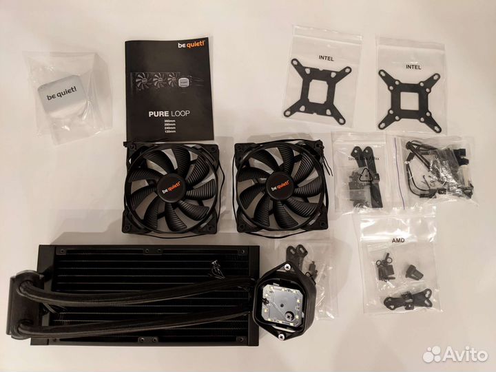 Система водяного охлаждения be quite pure loop 240