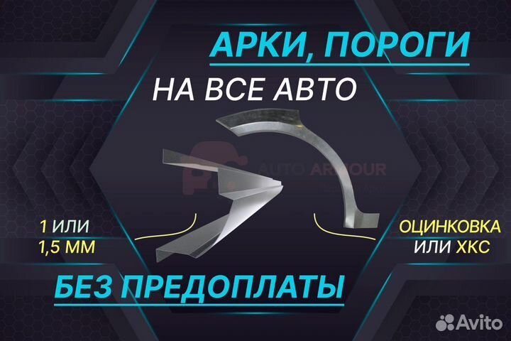 Пороги на Renault Megane на все авто