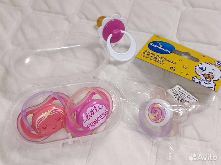 Соска пустышка avent 6-18 курносик цена за всё