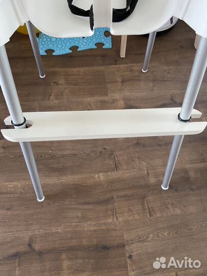 Стульчик для кормления IKEA + подствка для ножек