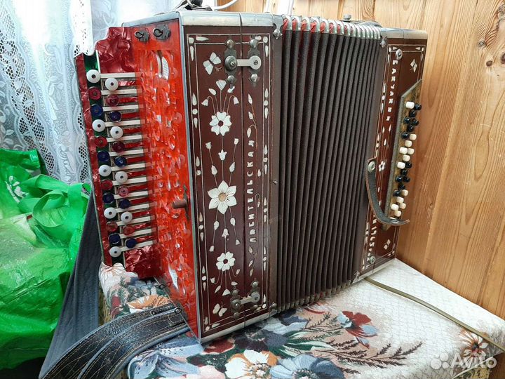 Гармонь тульская любительская, мастеровая, ц-нопл