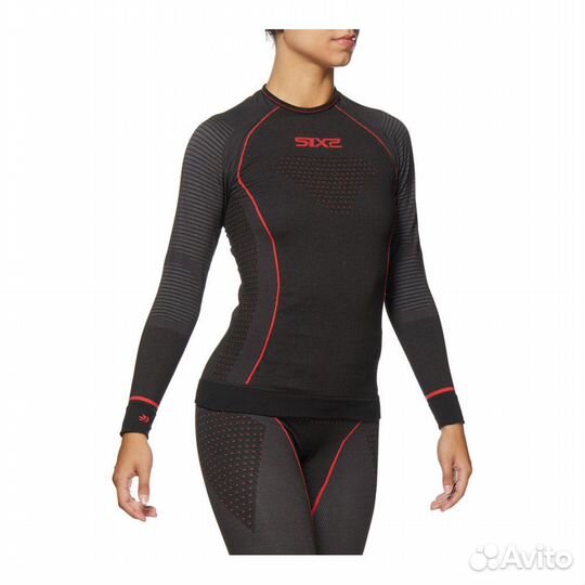 Термокофта sixs TS2W CU Black Red 2WCU-NE (M/L)