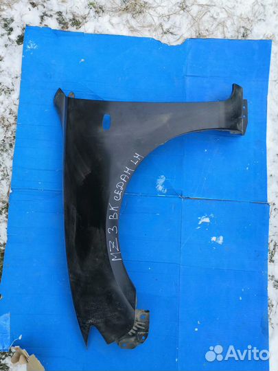 Мазда 3 бк седан крыло переднее левое