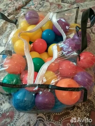 Шары для сухого бассейна 60шт