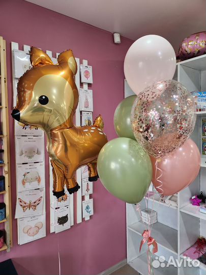 Шарики с гелием. Воздушные гелиевые шары