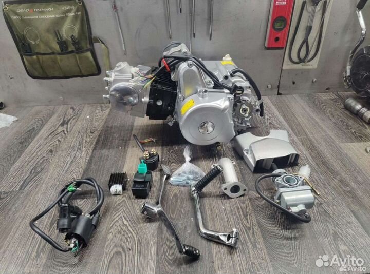 Новый двигатель 110 кубов для мопеда