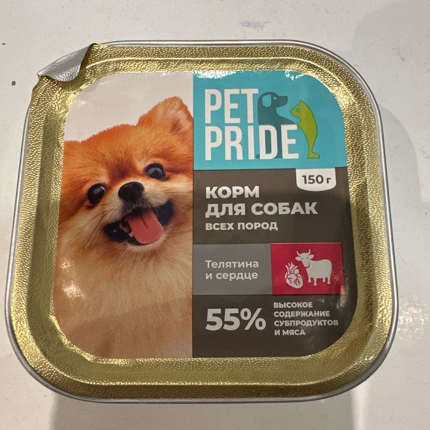 Корм для собак Pet pride