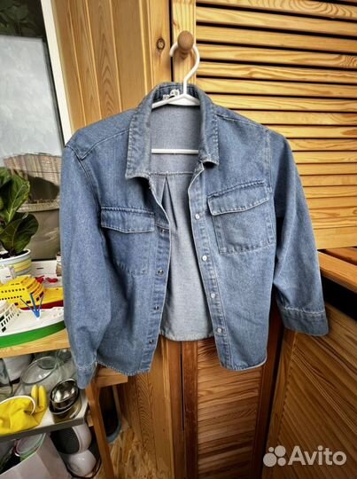 Джинсовая рубашка