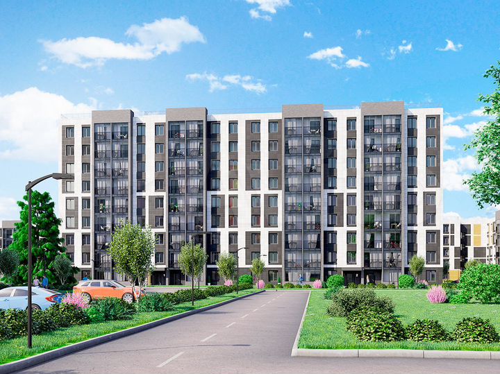 Квартира-студия, 29,3 м², 2/9 эт.