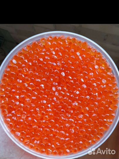Красная икра кета