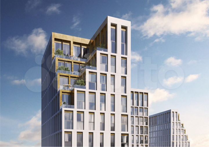 3-к. квартира, 93,2 м², 22/31 эт.